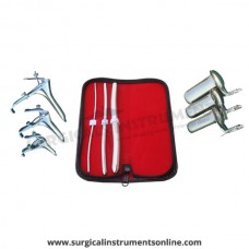 Hegar uterine dilator 3 pieces set,3-4, 7-8, 13-14, grave 3pcs, collin 3pcs